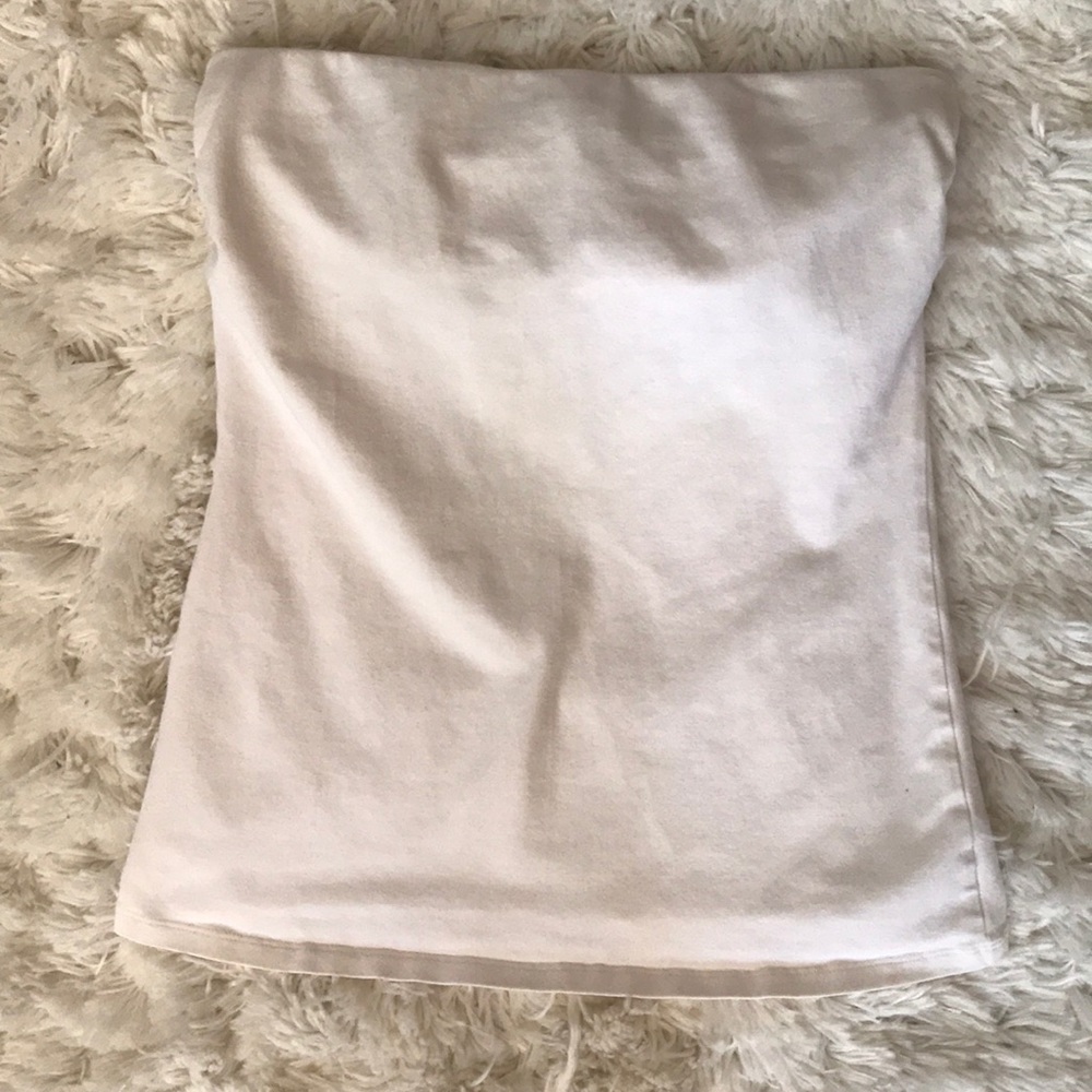 White Express Tube Top